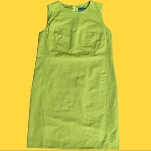 Green Shift Dress